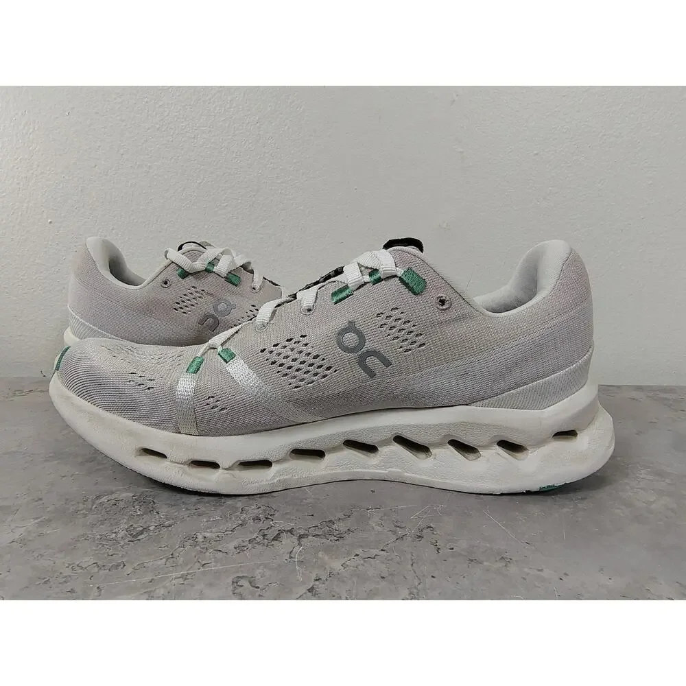 On Cloudsurfer Shoes Womens 8.5 Gray Athletic Running Lightweight Sneakers GUC